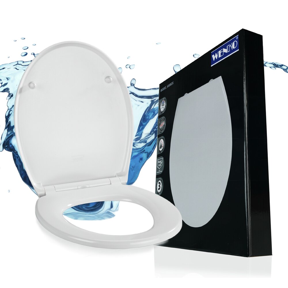 Toiletbril Mod. Samos Wit