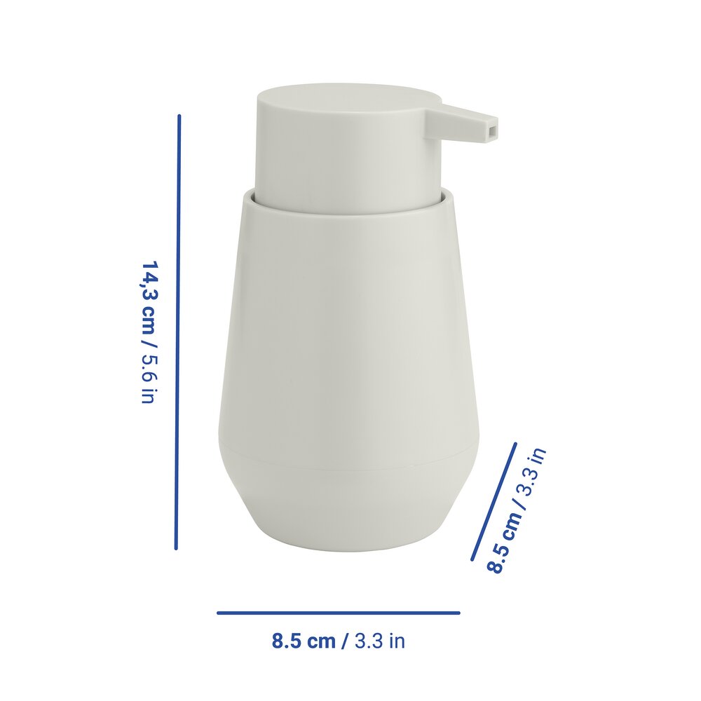 Distributeur de savon Mod. Vara Écru  capacité : 360 ml