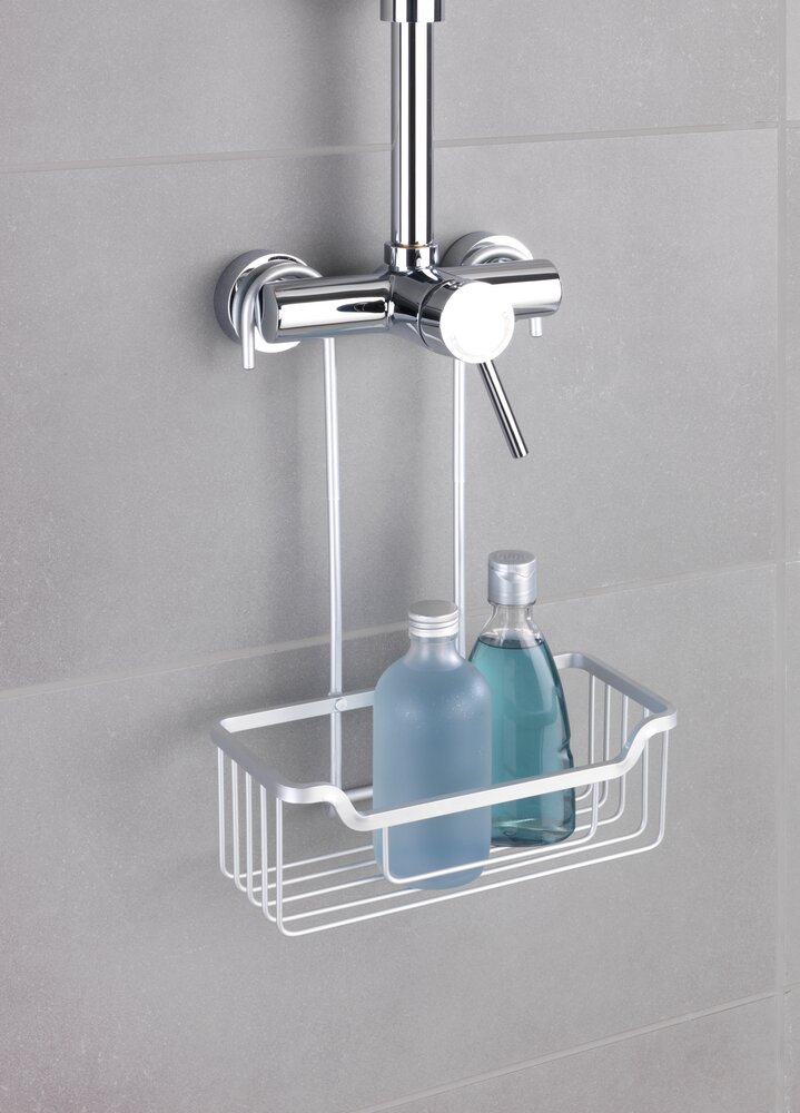 Étagère de douche Milo Aluminium   Fixation sans perçage