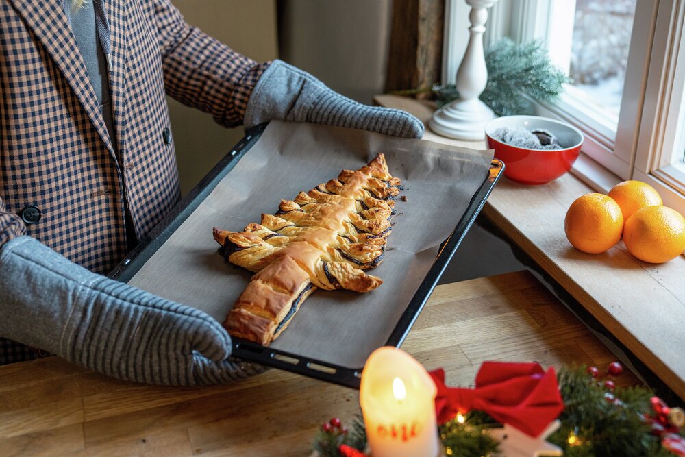 Dauer-Backfolie Braun, 2er Set  wiederverwendbar