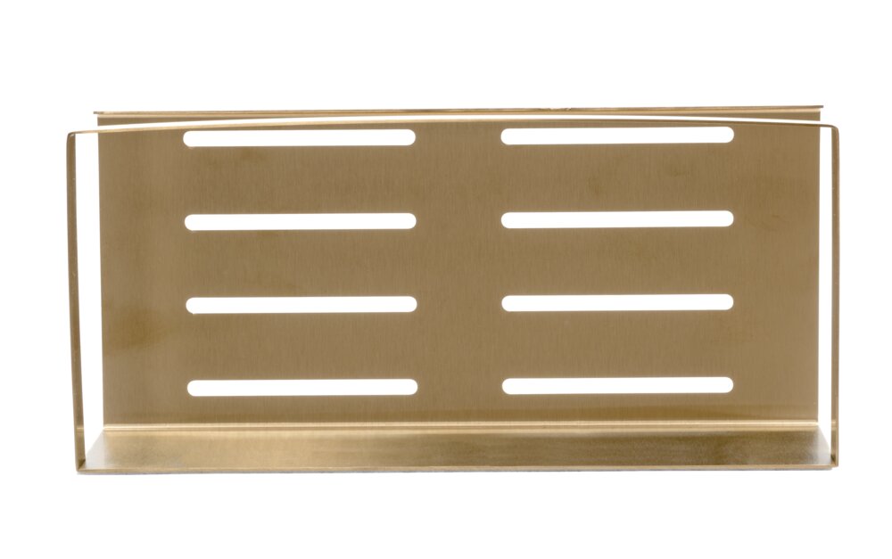 Wandablage Mod. MELETO Gold  aus Edelstahl