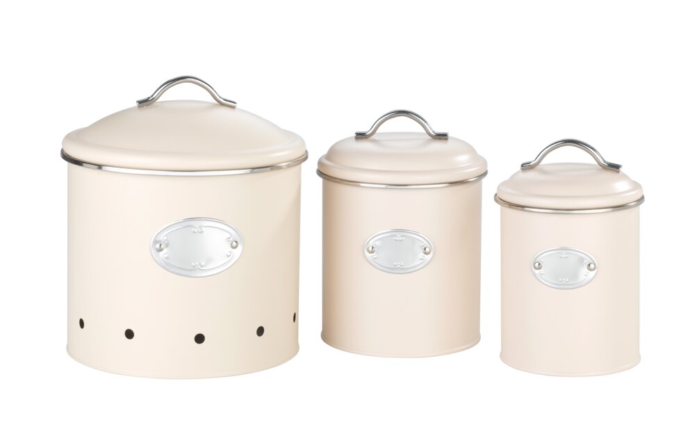 Voorraadpot Nero Beige met gaten, 4 L
