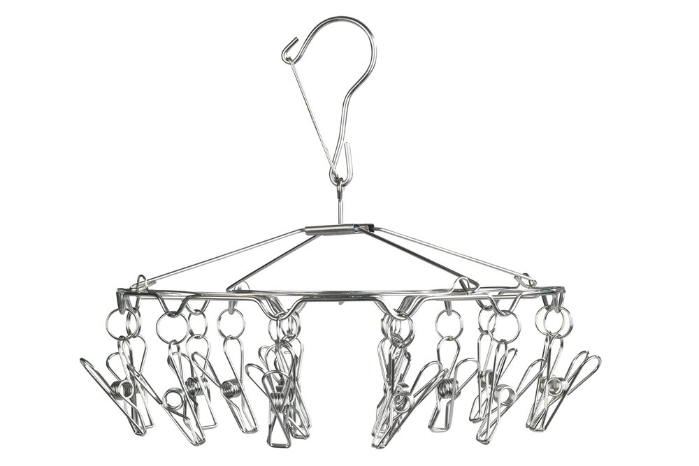 Séchoir linge à suspendre acier inox  séchoir linge