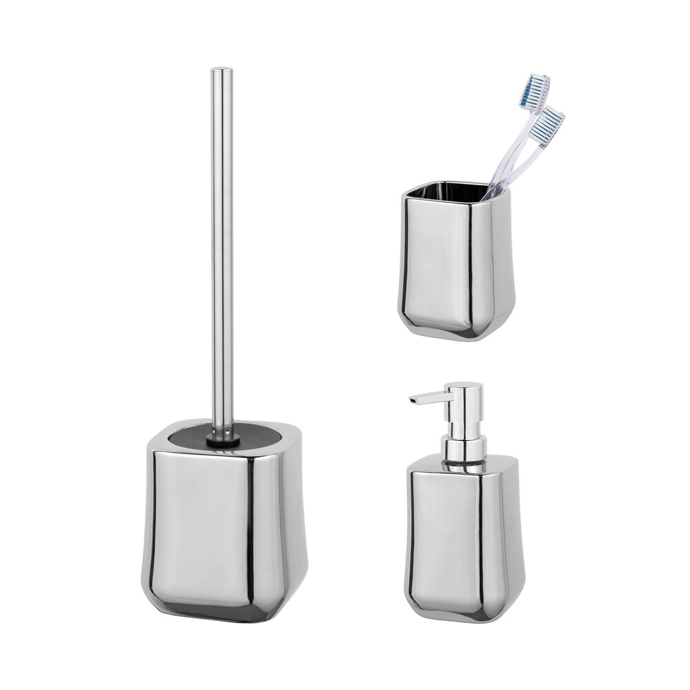 Keramik Bad-Accessoire Set Mod. ADINE  3-teilig