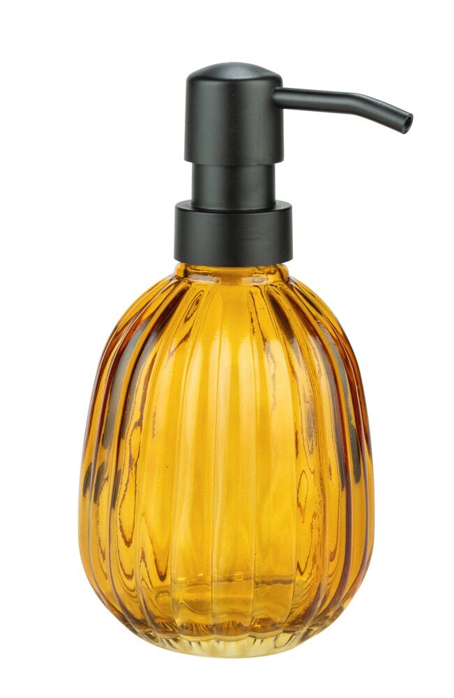 Distributeur de savon Pompei Ambre  en verre