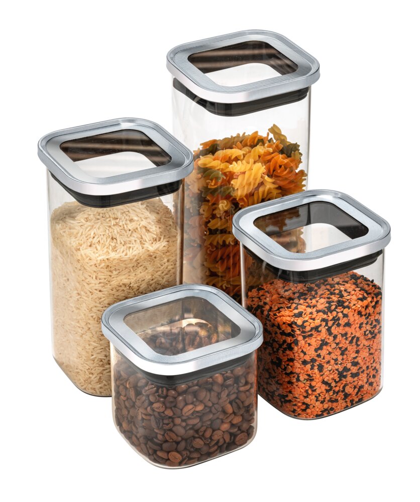 Aufbewahrungsdose Mod. Clara 1 L  Deckel mit Silikondichtung