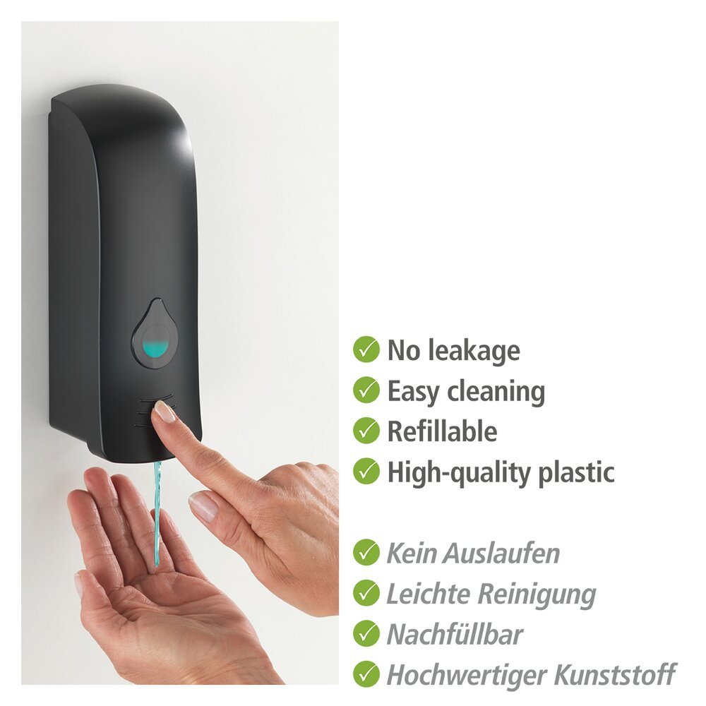 Desinfecterende dispenser Ranera S Zwart