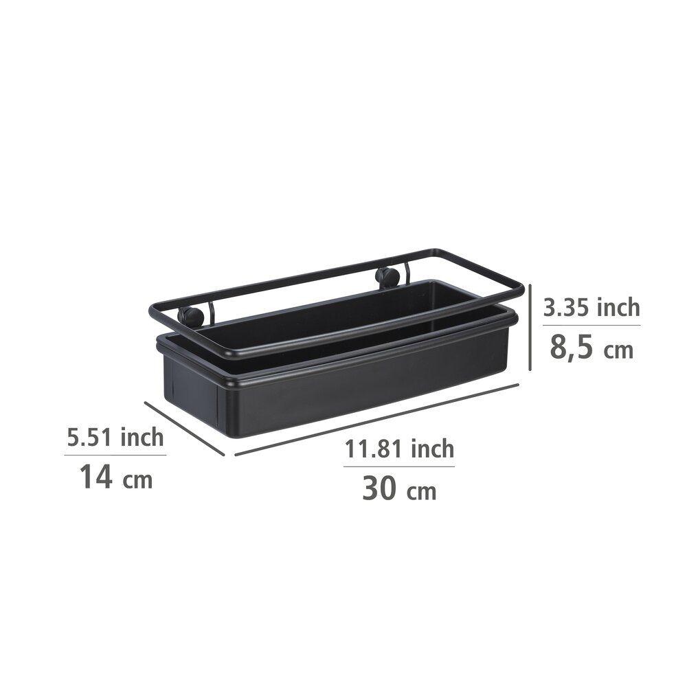 Wandplank Molinella zwart