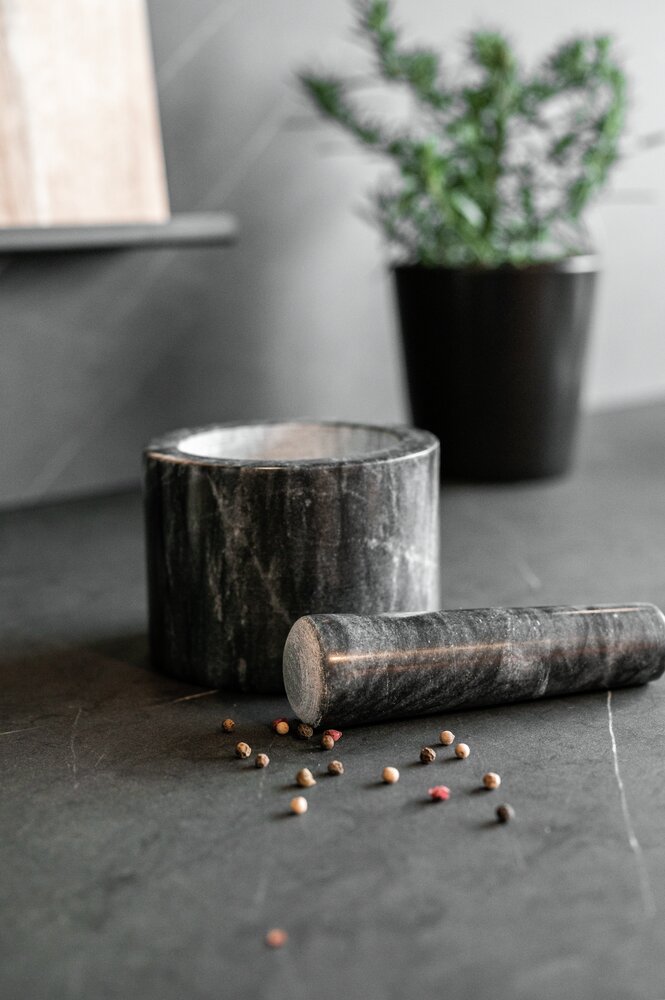 Mörser Marmor  mit passendem Stößel