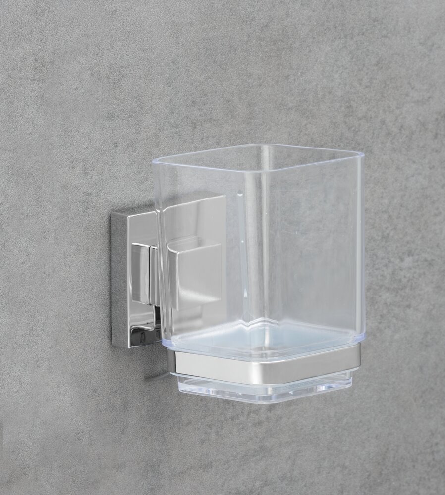 Vacuum-Loc® tandenborsteltrommel Quadro roestvrij staal