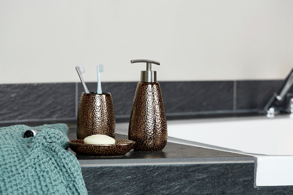 Bad-Accessoire-Set Mod. Marrakesh  3-teilig