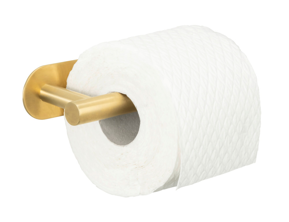 Turbo-Loc® Toilettenpapierhalter Mod. Orea Gold Matt  Befestigen ohne Bohren