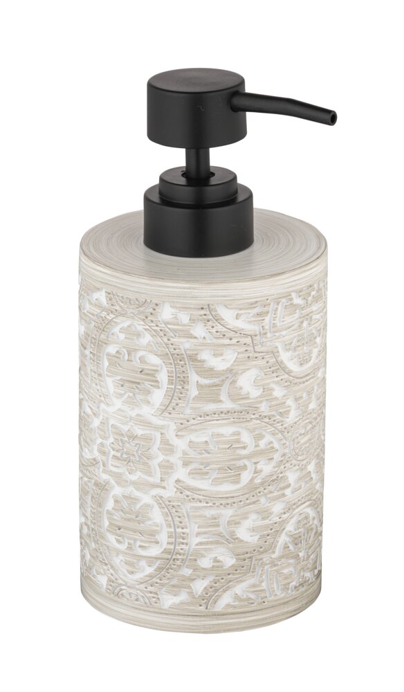 Distributeur de savon Ortezzano Gris  avec une surface structurée