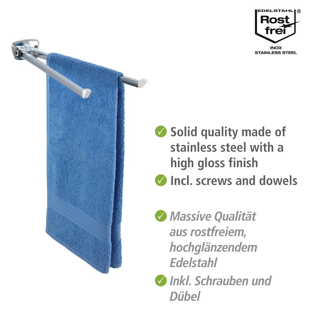 Basic handdoekrek, glanzend