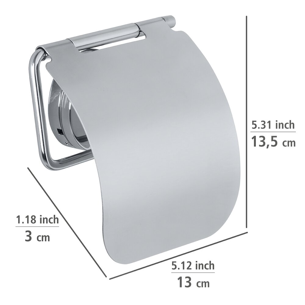Static-Loc® Plus toiletrolhouder met deksel Osimo