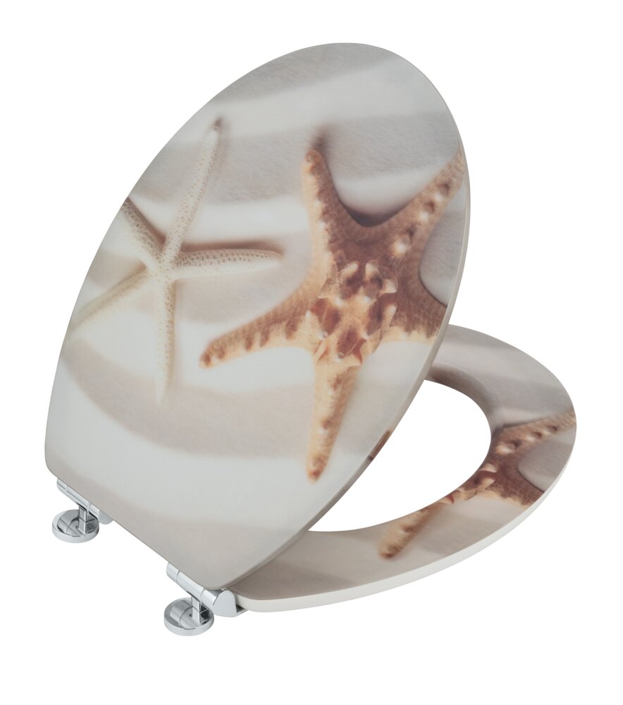 Siège WC Isili avec effet 3D  en MDF