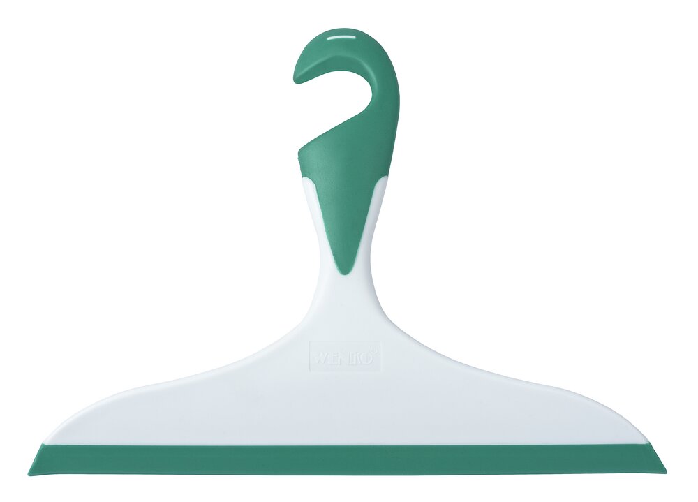 Badezimmerwischer Mod. Loano Grün  mit Haken