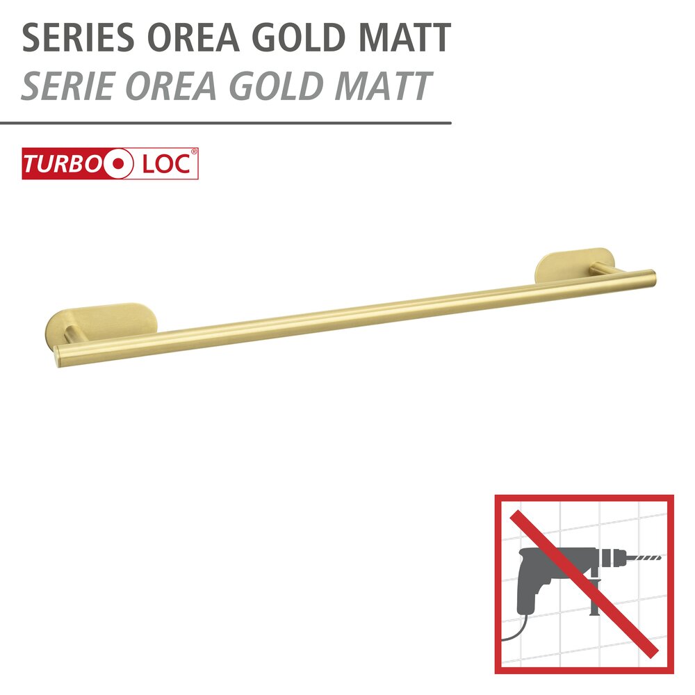Turbo-Loc® handdoekhouder Uno Orea Gold