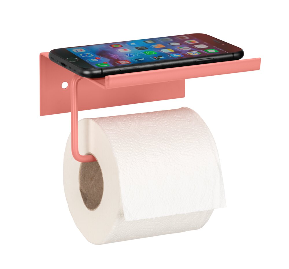 Toilettenpapierhalter Mod. Desulo Coral  mit Ablage
