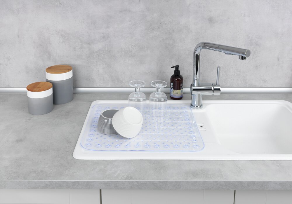 Abtropfmatte Mod. Kristall  schützt vor Kratzern