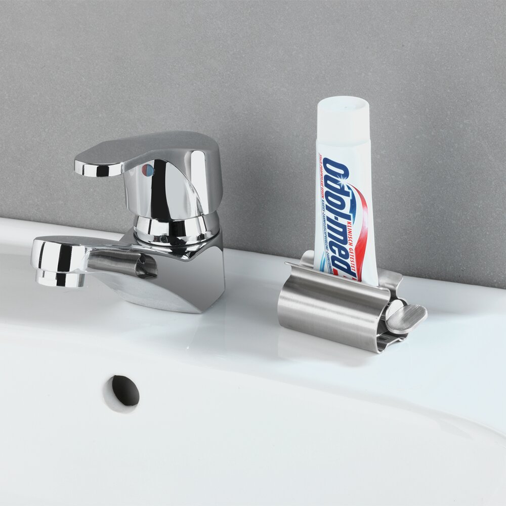 Presse à tubes en ACIER INOXYDABLE, set de 2  vider les tubes jusqu'à la dernière goutte