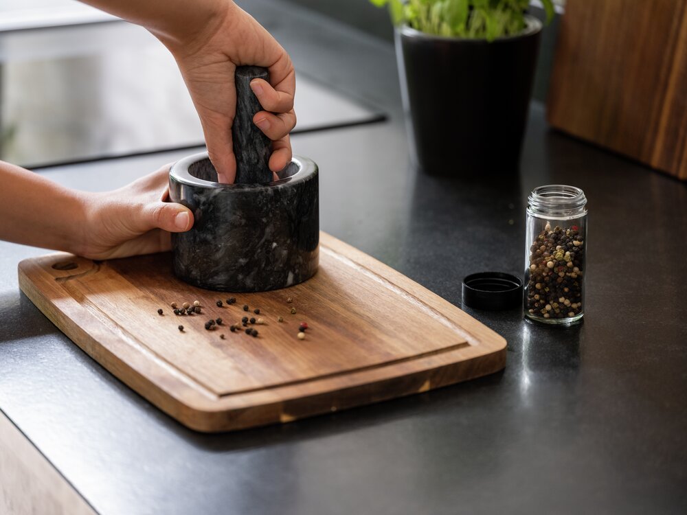 Mörser Marmor  mit passendem Stößel