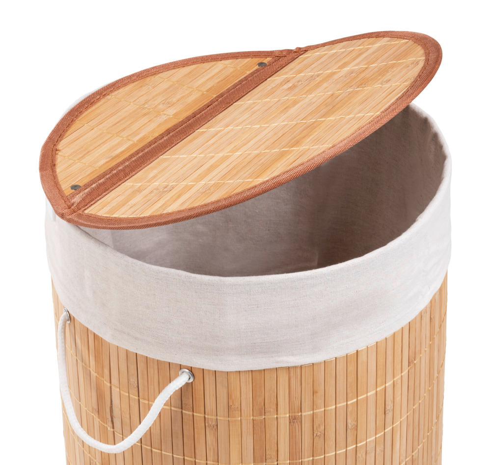 Wäschetruhe Mod. Bamboo Natur  Wäschekorb, 55 l