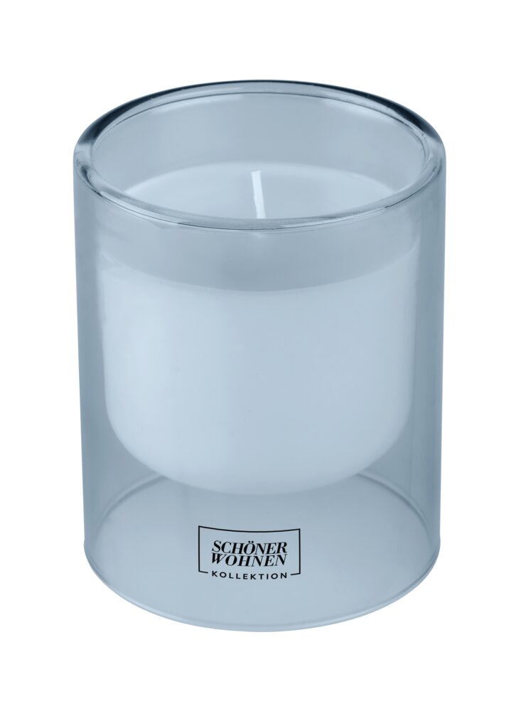 SCHÖNER WOHNEN-KOLLEKTION Duftkerze Mod. Soft-Cotton L  Brenndauer 45 - 55 Stunden