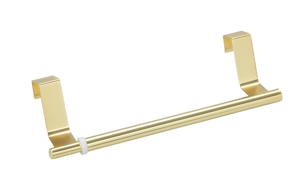 Tür-Handtuchstange Teleskop Mod. Grace Gold  aus Edelstahl