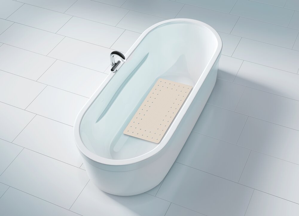 Wanneneinlage Mod. Mirasol Beige  69 x 39 cm