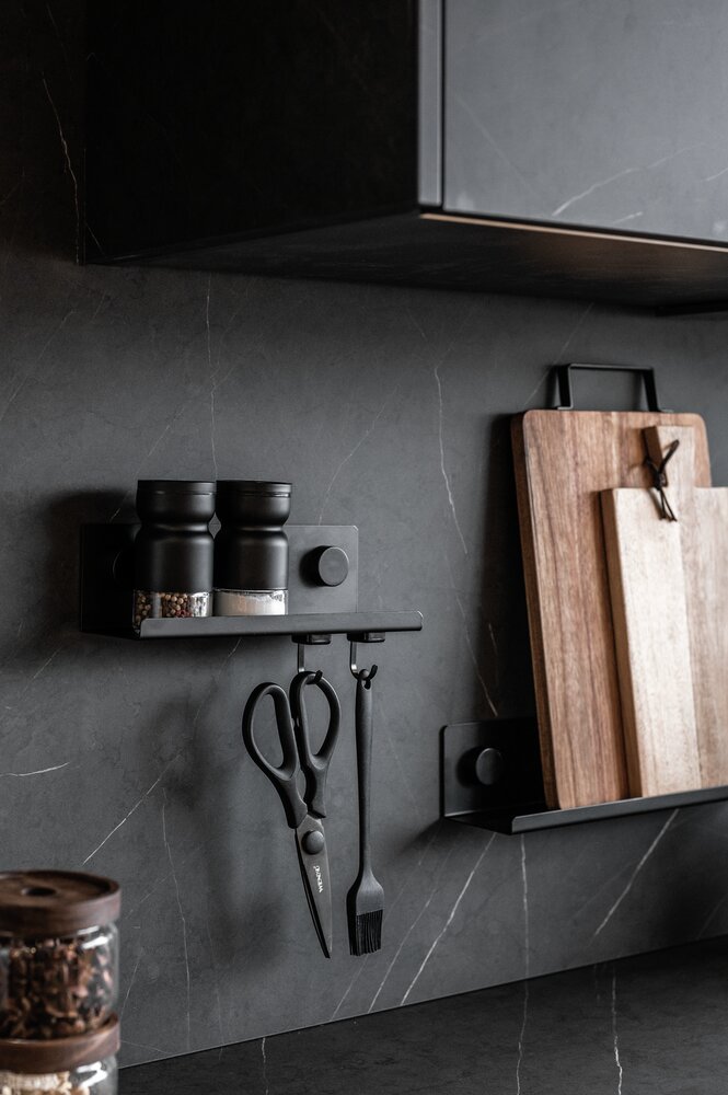 Gewürzregal Mod. Jet S  aus pulverbeschichtetem Metall