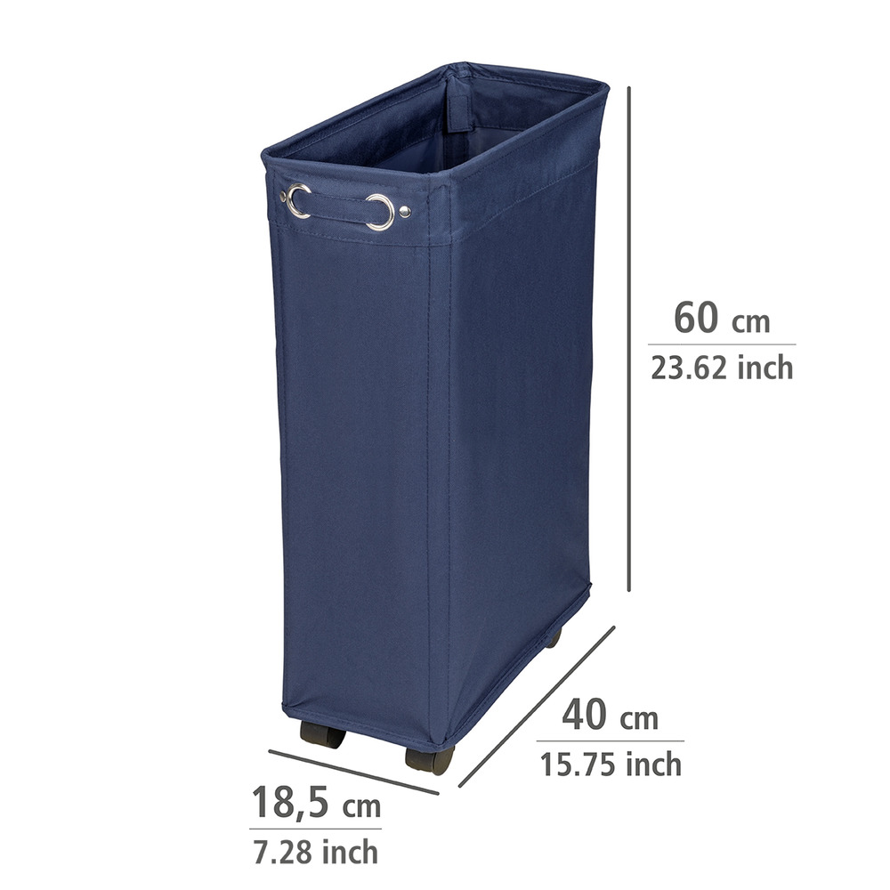 Wäschesammler Mod. Corno Navy  Wäschekorb, 43 l