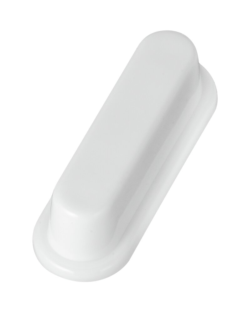 Patins abattants de WC  blanc