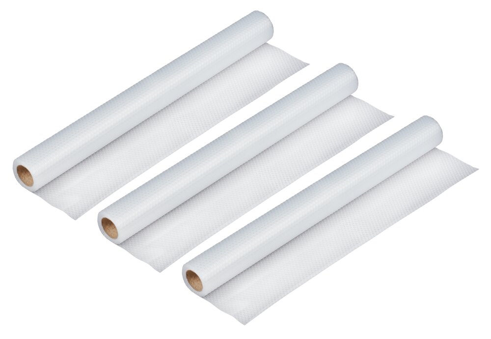 Anti-Rutsch-Matte, transparent, EVA, 150x50 cm, 3er-Set  geräuschdämpfend und zuschneidbar