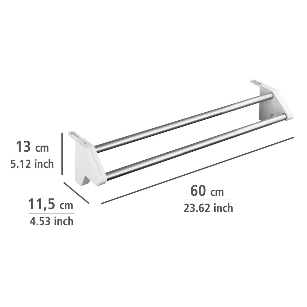 Heizkörper-Wäscheständer Mod. Twin  Länge: 60 cm