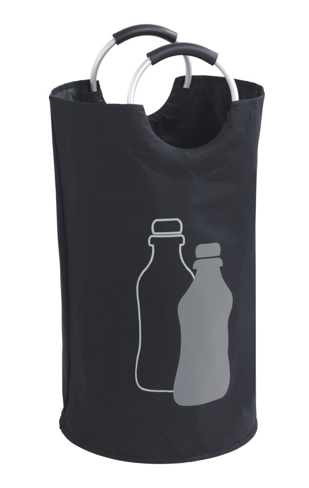 Flaschensammler Mod. Jumbo Schwarz  Multifunktionstasche, 69 l