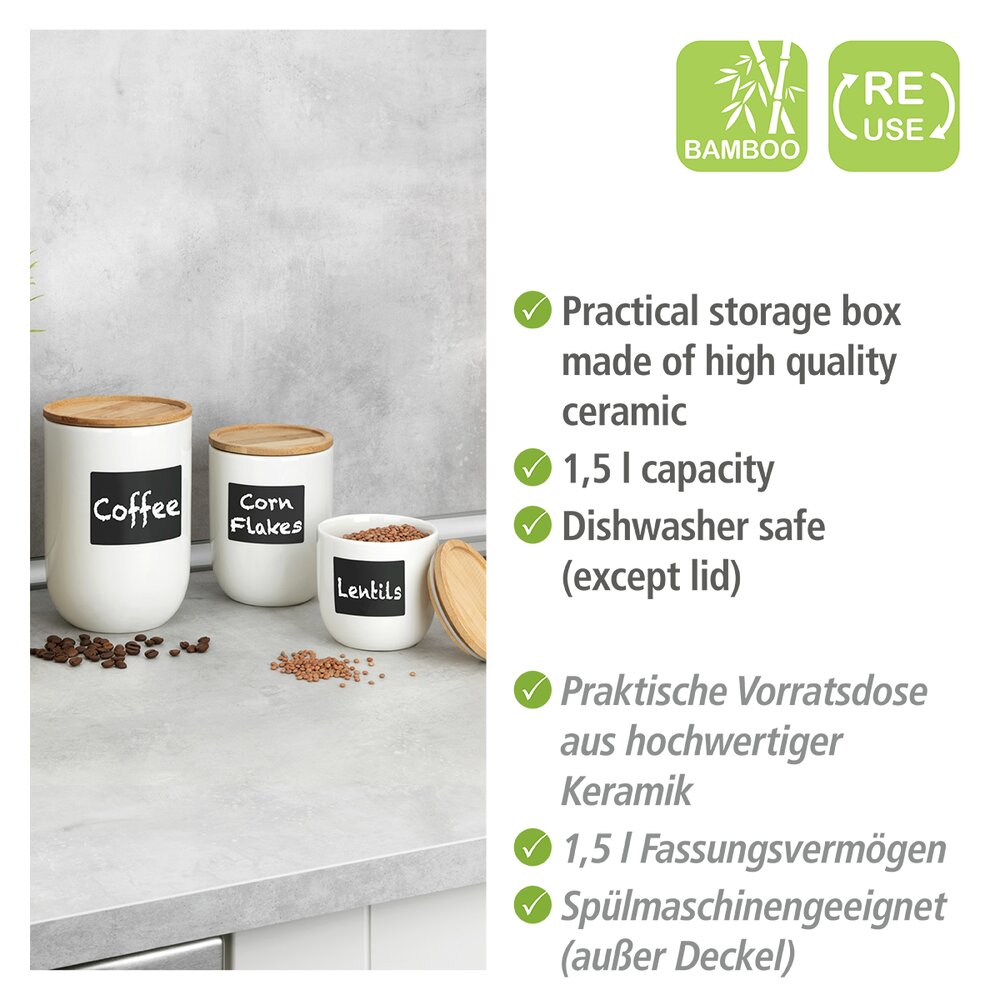 Waia voorraadpot 1,5 liter