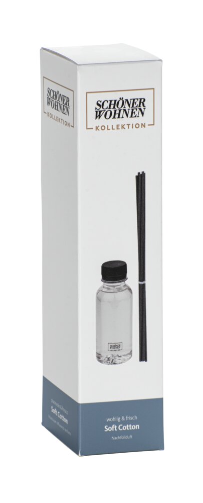 SCHÖNER WOHNEN-KOLLEKTION Nachfüllduft Mod. Soft-Cotton  150 ml, langanhaltender Duft