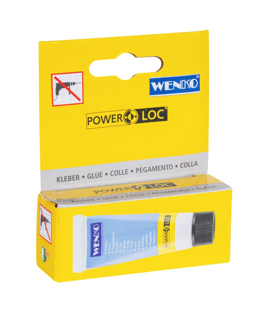 Power-Loc® Kleber für Wandserien  Ersatzkleber für die Power-Loc® Wandbefestigung