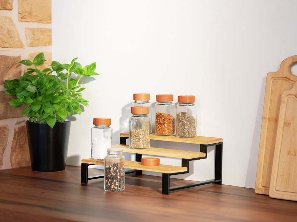 Etagère à épices en escalier Mod. Lou  3 niveaux