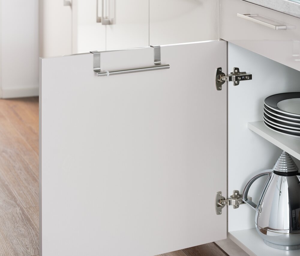 Barre porte-serviettes de porte télescopique  Acier inoxydable