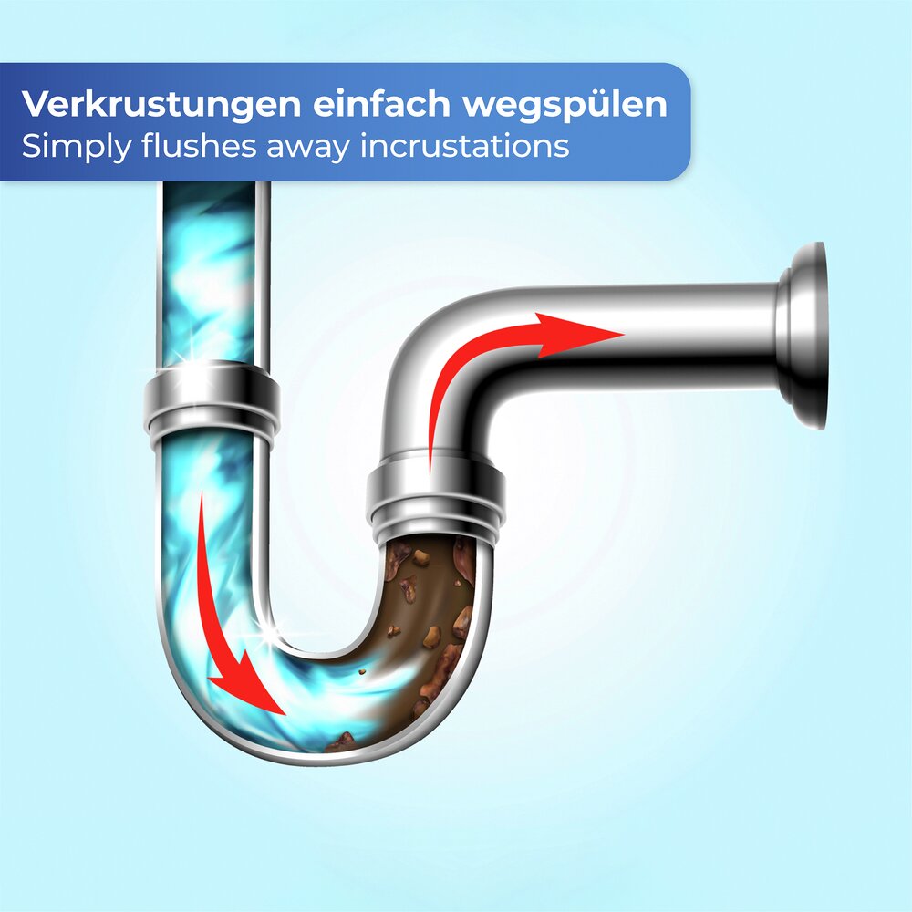 Reiniger Mod. Twister, blau, Kunststoff/Metall, 3 x 250 x 3 cm  mit Easy-Clip Schnellverschluss