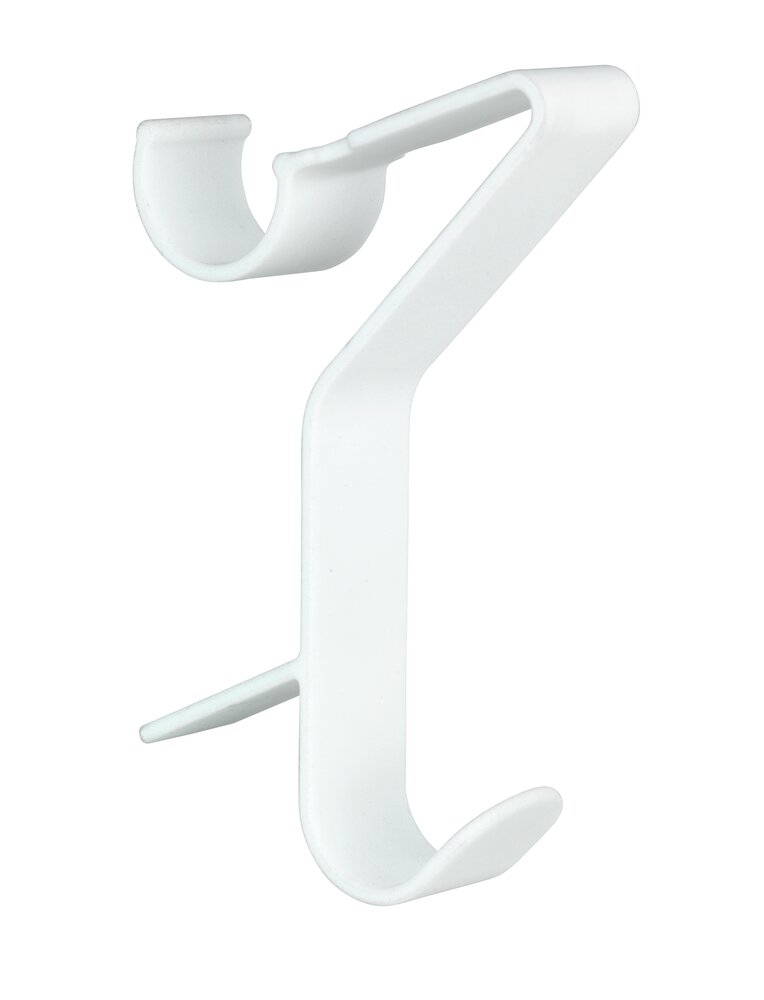 Crochet pour radiateur sèche-serviettes universel Flexi  matière plastique souple