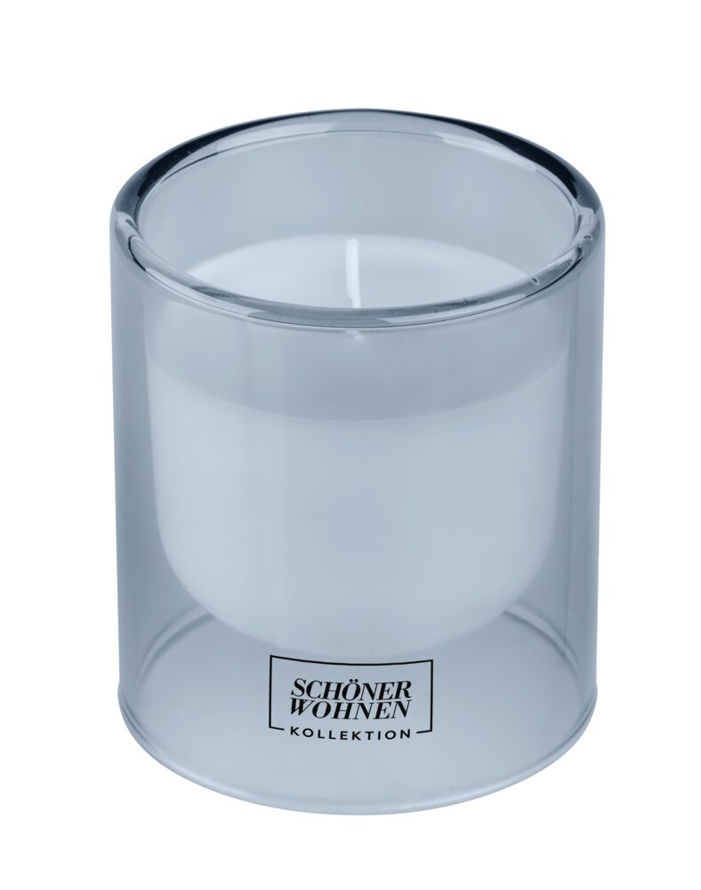 SCHÖNER WOHNEN-KOLLEKTION Duftkerze Mod. Soft-Cotton S  Brenndauer 20 - 25 Stunden