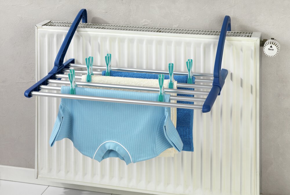 Séchoir pour balcon télescopique en aluminium  en aluminium inoxydable