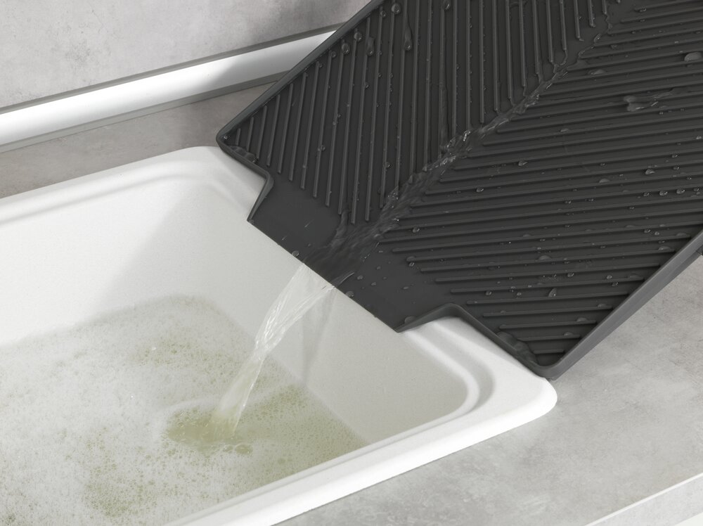 Tapis égouttoir vaisselle Nelia  40 x 35