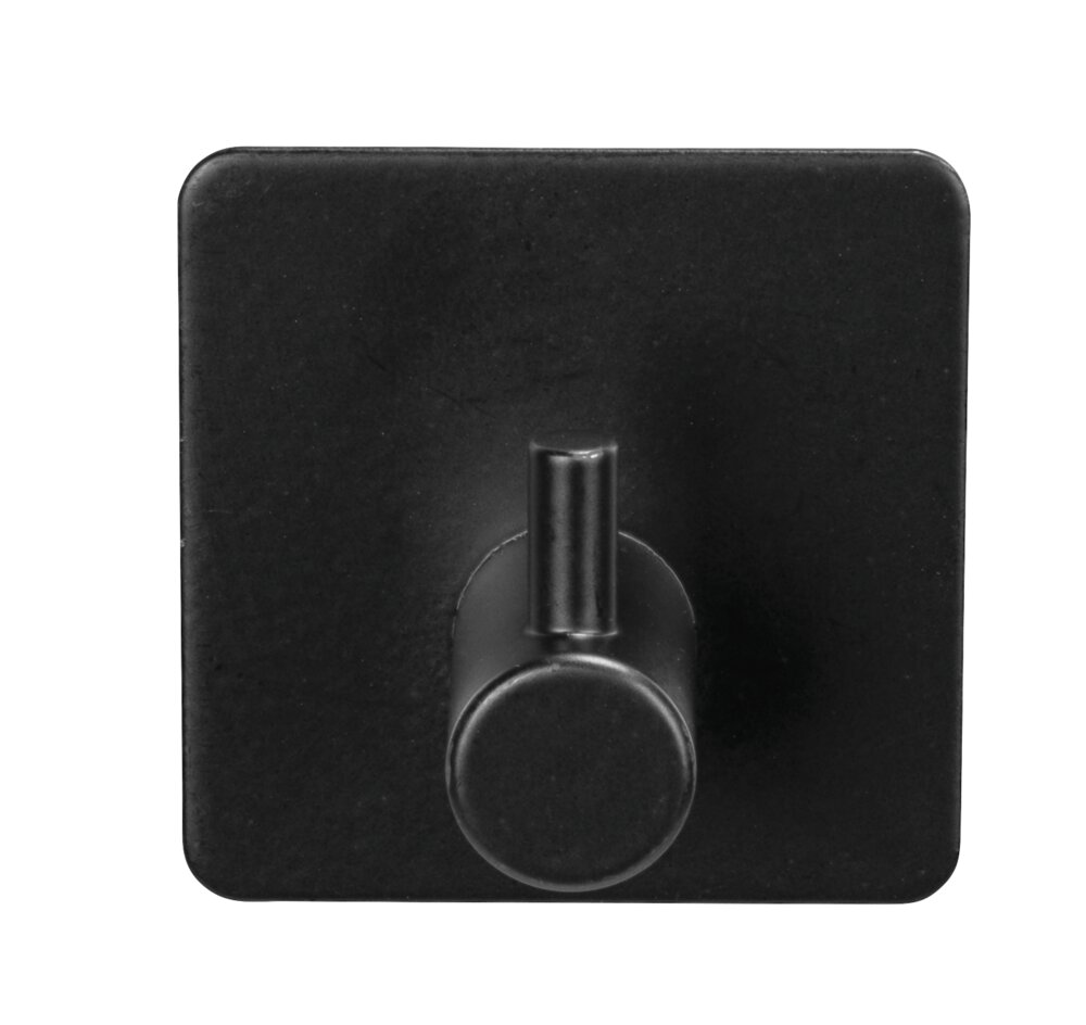 Crochet mural adhésif en acier inox Ureo, lot de 2 pièces  Acier inoxydable