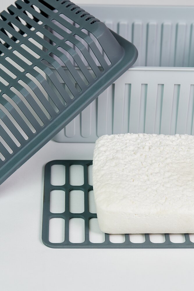 Déshumidificateur d'air 1kg, absorbeur d'humidité, 23x15x15 cm, Gris