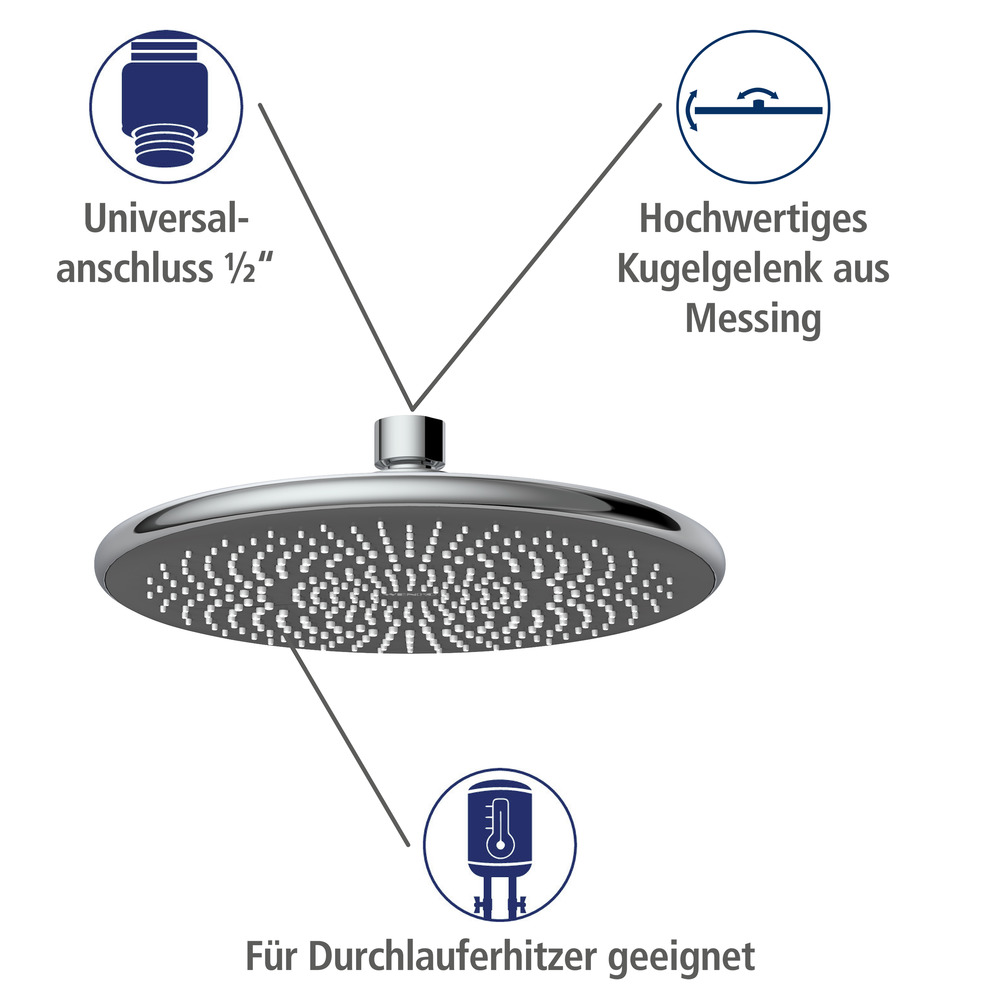 Regenduschkopf Watersaving  Ø 22,5 cm