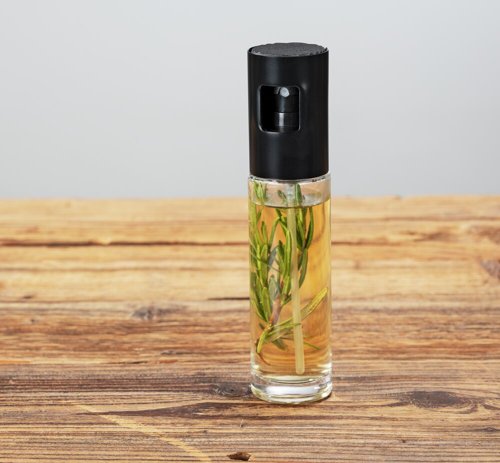 Sprüher für Öl/Essig Mod. Nevo, 2er Set  mit Sprühkopf aus rostfreiem Edelstahl